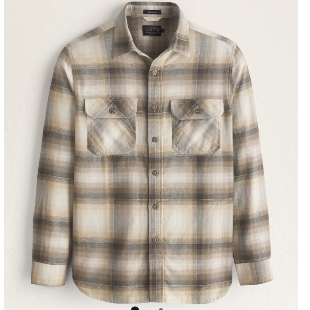 NWT Plaid Burnside  Doublebrushed Flannel Size Medium